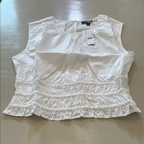 J. Crew Hyacinth top in cotton poplin Size M - Picture 3 of 13